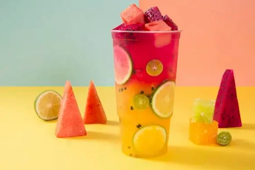 fruit tea drink